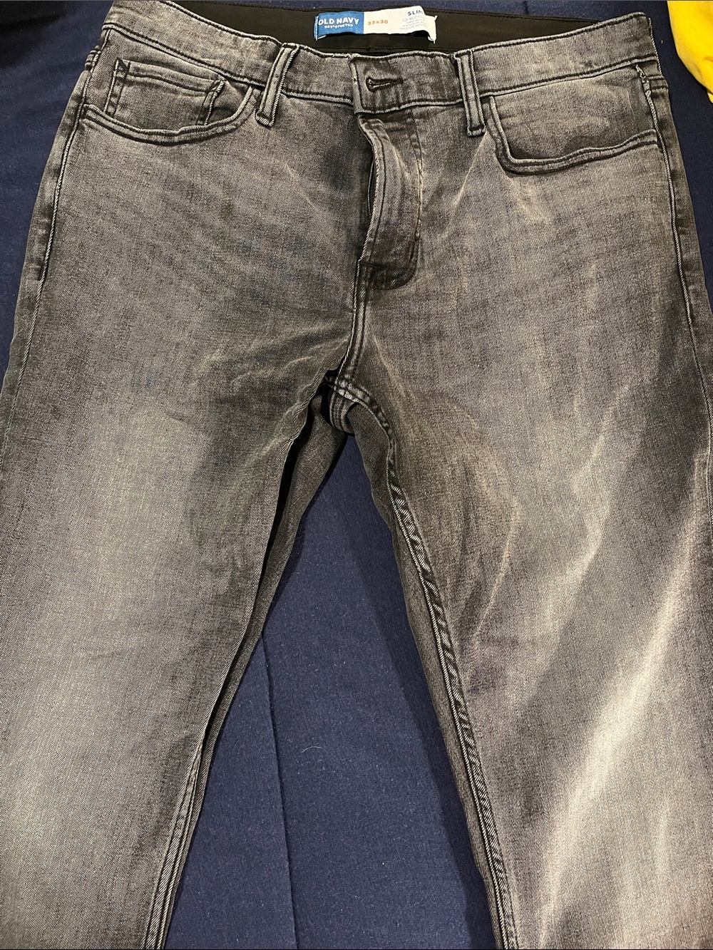 Old Navy Men's Skinny Jeans in Gray Fade